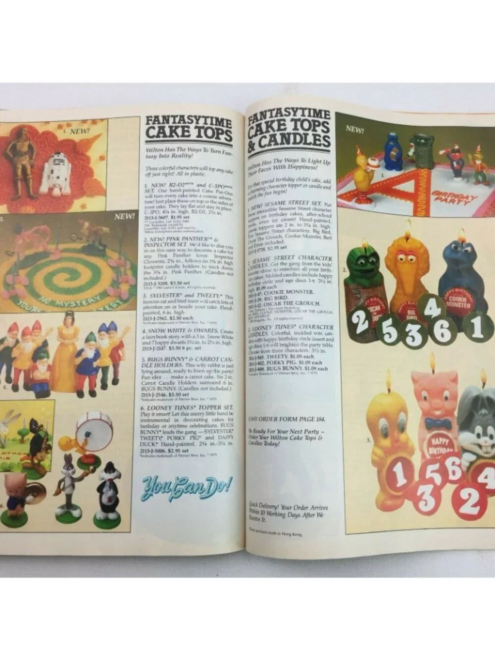 Vintage Wilton Cake Decorating Yearbook 1982 Patterns Designs Baking Book